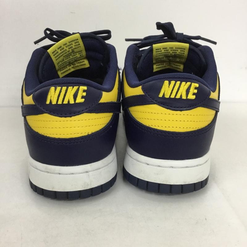 ナイキ NIKE スニーカー スニーカー DD1391-700 DUNK LOW RETRO 26.5cm 箱有 26.5cm ロゴ、文字 紺 / ネイビー / X 黄 / イエロー /  メンズ USED 古着 中古 10131076