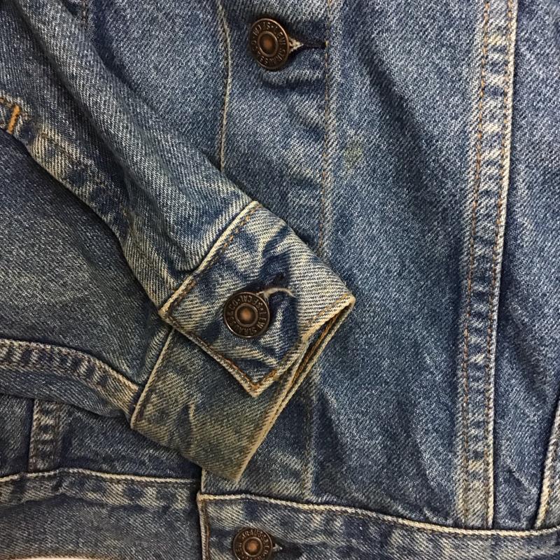 リーバイストラウスアンドコー Levi Strauss & co. ジャケット、上着 ジャンパー、ブルゾン デニムジャケット Gジャン アウター カジュアルジャケット 90s 38 無地 インディゴ / インディゴ /  メンズ USED 古着 中古 10141382