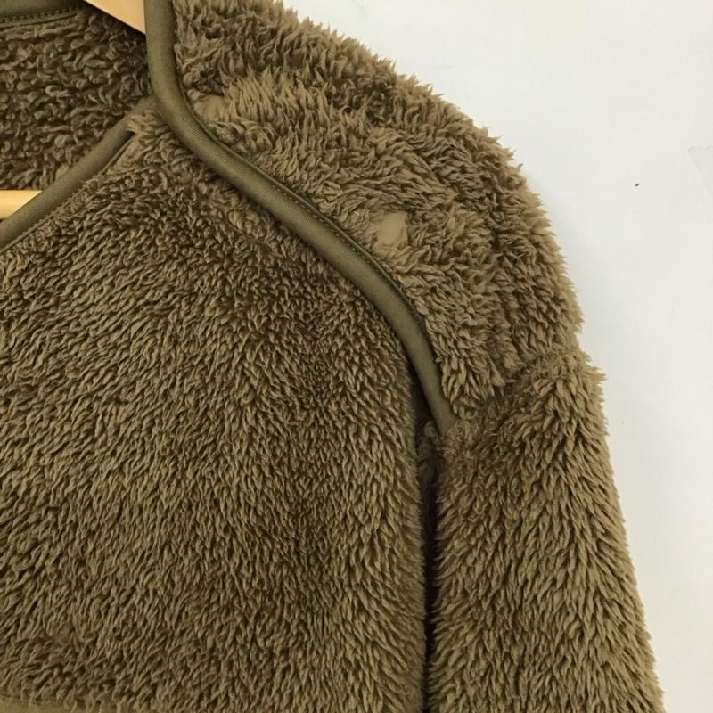 ユニクロ UNIQLO トレーナー 長袖 341-423111 エンジニアードガーメンツ フリースプルオーバー XL 無地 カーキ / カーキ /  メンズ USED 古着 中古 10129033