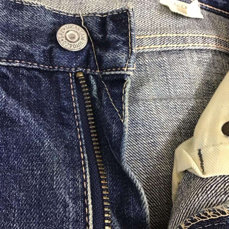 シュガーケーン SUGAR CANE パンツ デニム、ジーンズ W32 L34 32インチ 無地 青 / ブルー /  メンズ USED 古着 中古 10113927