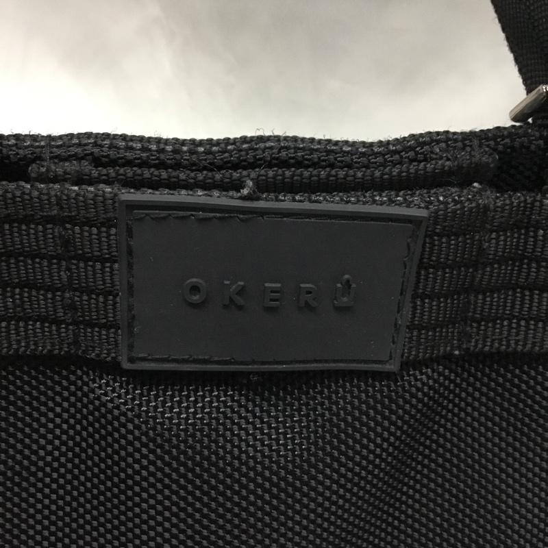 古着 USED ハンドバッグ ハンドバッグ OKERU オケル 2WAY ショルダー スニーカーソール ロゴ、文字 黒 / ブラック /  レディース USED 古着 中古 10119114