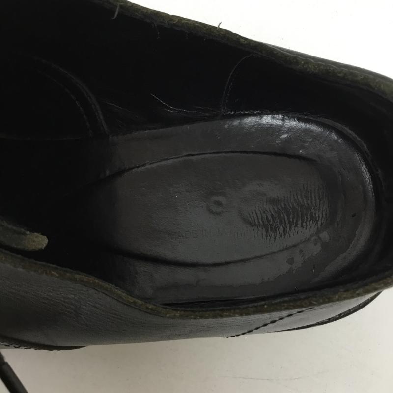 コムデギャルソン COMME des GARCONS 革靴 革靴 無地 黒 / ブラック /  メンズ USED 古着 中古 10134721
