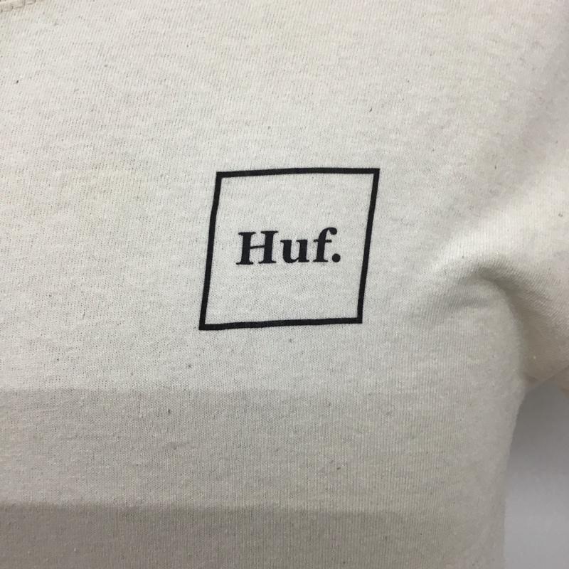 ハフ HUF Tシャツ 半袖 半袖 S ロゴ、文字 ベージュ / ベージュ /  メンズ USED 古着 中古 10110921