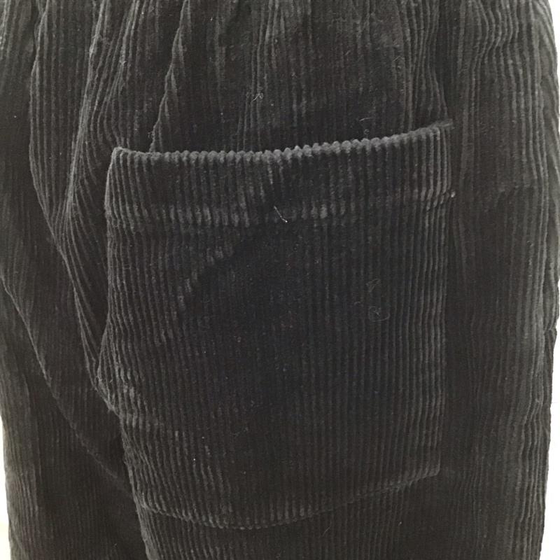 レリュームジャーナルスタンダード relume Journal Standard ボトムス ボトムス 16-030-462-7640-3-0 ワイドパンツ コーデュロイ M 無地 黒 / ブラック /  レディース USED 古着 中古 10117358