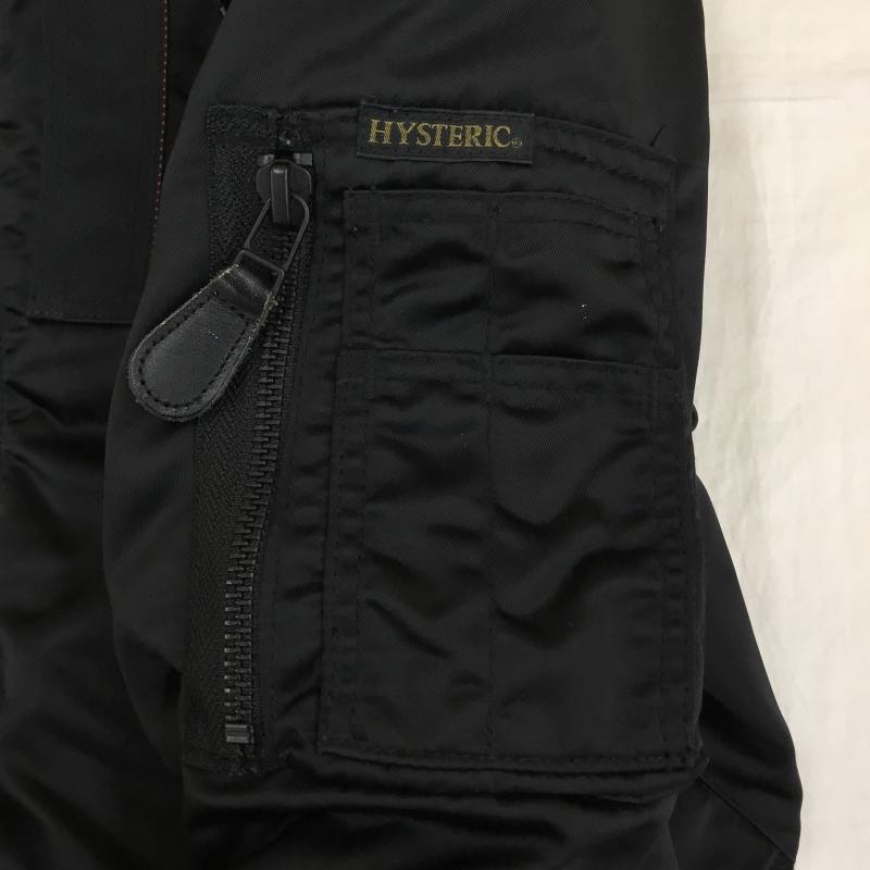 ヒステリック HYSTERIC ジャケット、上着 ジャンパー、ブルゾン FREE ロゴ、文字 黒 / ブラック /  レディース USED 古着 中古 10140840