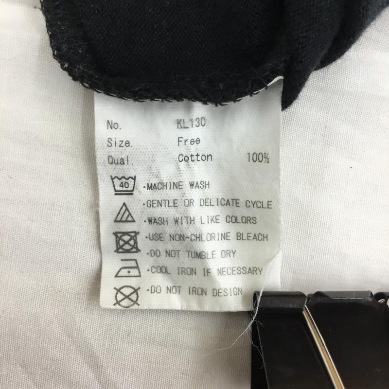 キディル KIDILL Tシャツ 半袖 KL130 KIDILL Tシャツ FREE 無地 黒 / ブラック /  メンズ USED 古着 中古 10127852