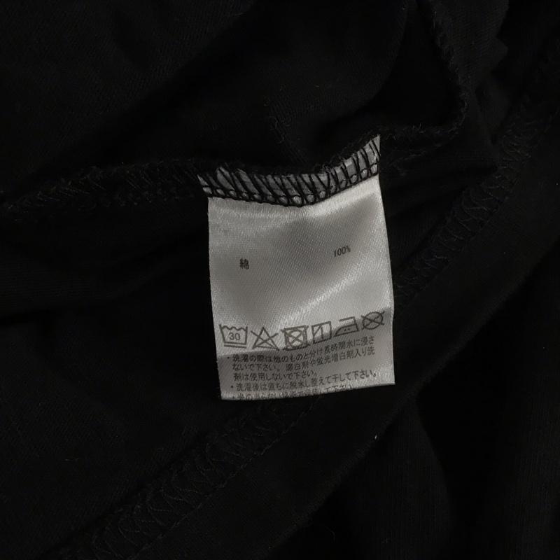 モンキータイム MONKEY TIME カットソー 長袖 長袖カットソー 無地カットソー クルーネック L ロゴ、文字 黒 / ブラック /  メンズ USED 古着 中古 10127345