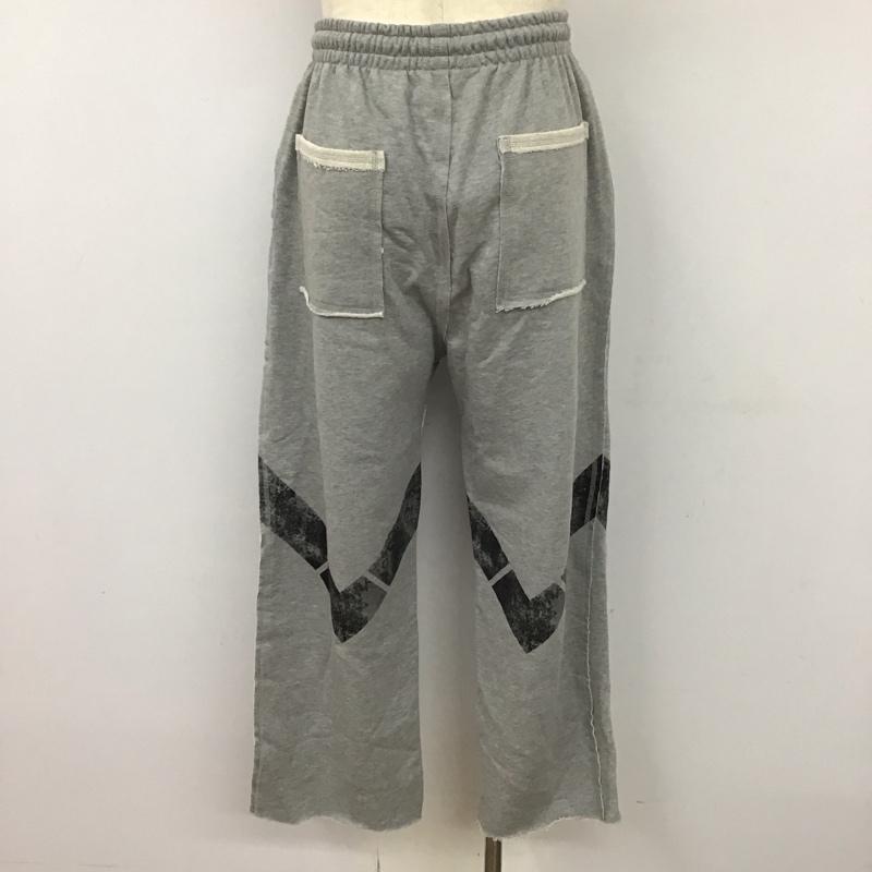 レリュームジャーナルスタンダード relume Journal Standard パンツ ワークパンツ、ペインターパンツ 22-030-464-0110-3-0 ボトム スウェットパンツ カジュアルパンツ L プリント 灰 / グレー /  メンズ USED 古着 中古 10114432