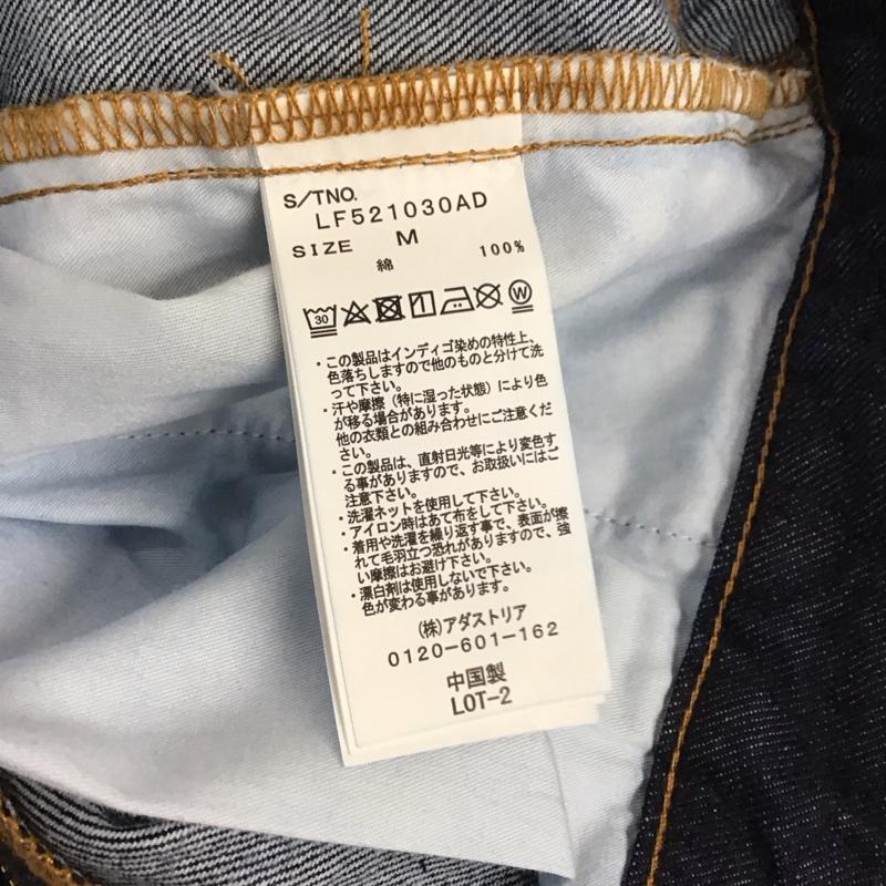 ローリーズファーム LOWRYS FARM パンツ デニム、ジーンズ LF521030 CONE フロントスリットパンツ タグ付き M 無地 インディゴ / インディゴ /  レディース USED 古着 中古 10109514