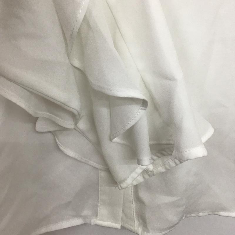 ザラ ZARA シャツ、ブラウス 長袖 L 無地 白 / ホワイト /  レディース USED 古着 中古 10133329