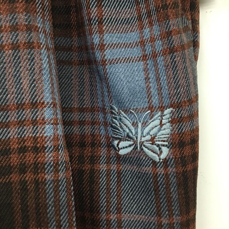 ニードルス Needles パンツ スラックス スラックス ストレートパンツ スリムパンツ チェックパンツ XS チェック マルチカラー / マルチカラー /  メンズ USED 古着 中古 10121088