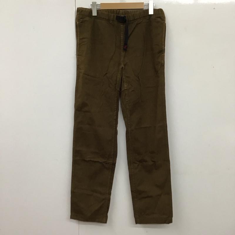グラミチ GRAMICCI パンツ ワークパンツ、ペインターパンツ カジュアルパンツ ワークパンツ ワイドパンツ S 無地 茶 / ブラウン /  メンズ USED 古着 中古 10117666