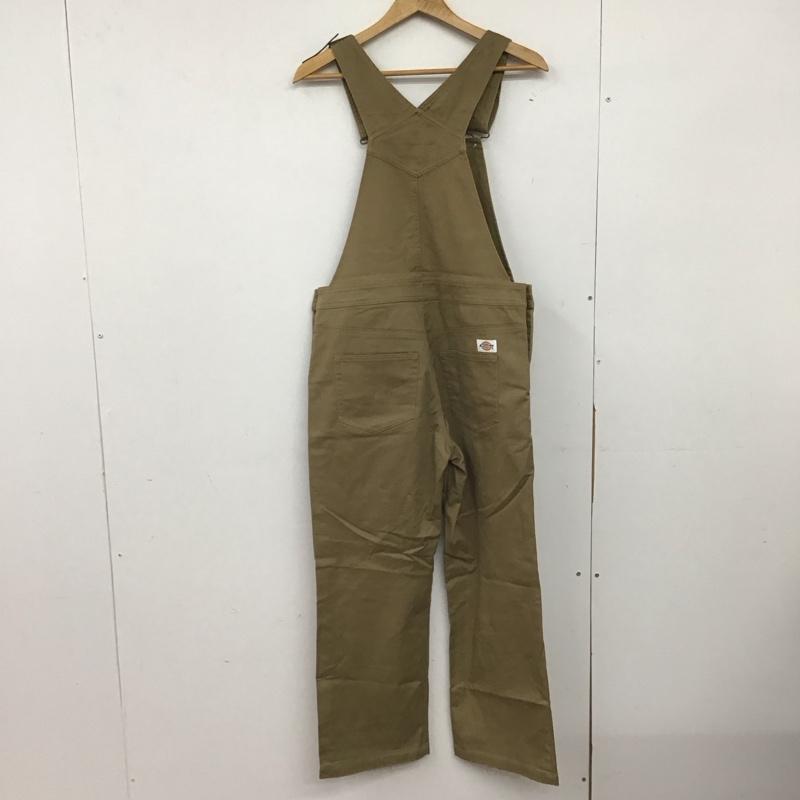 ディッキーズ Dickies サロペット・オーバーオール サロペット、オーバーオール オーバーオール つなぎ オールインワン senseofplace FREE 無地 ベージュ / ベージュ /  レディース USED 古着 中古 10149098