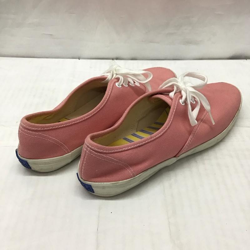ケッズ Keds スニーカー スニーカー 5041 キャンバス US7 US：7 ロゴ、文字 桃 / ピンク /  レディース USED 古着 中古 10118788