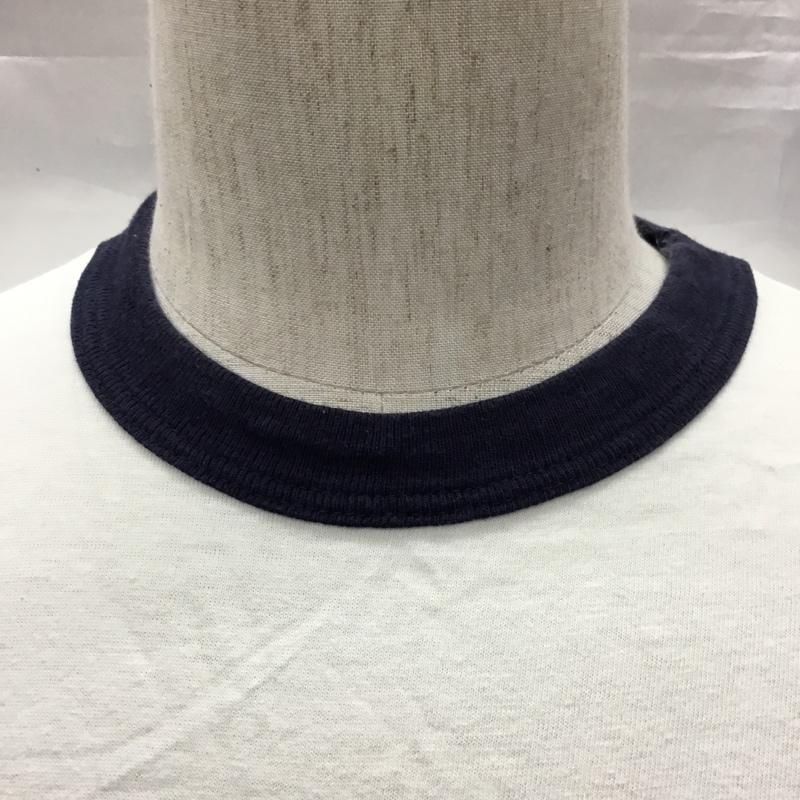 フェローズ Pherrow s Tシャツ 半袖 半袖カットソー プリントTシャツ クルーネックカットソー L プリント 白 / ホワイト /  メンズ USED 古着 中古 10116027