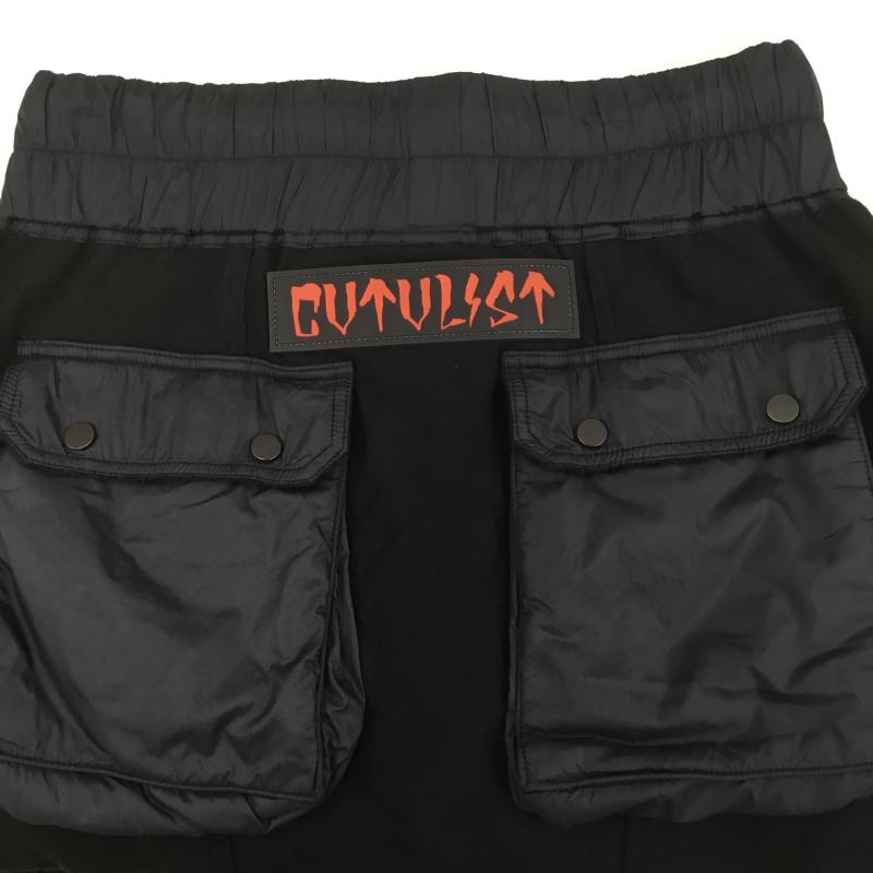 ユーズドクロージング used clothes パンツ サルエルパンツ CVTVLIST カタリスト22AW　Limited　GENERAL　PANTS 2 ロゴ、文字 X ワンポイント 黒 / ブラック /  メンズ USED 古着 中古 10119029