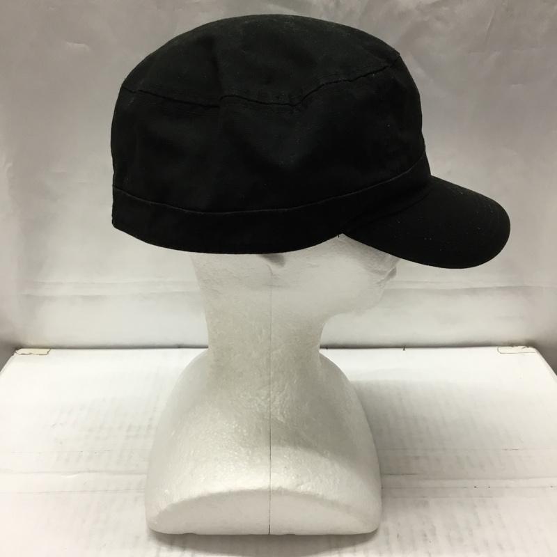 ニューエラ NEW ERA 帽子 キャップ ワークショック ロゴ、文字 黒 / ブラック /  メンズ USED 古着 中古 10109750