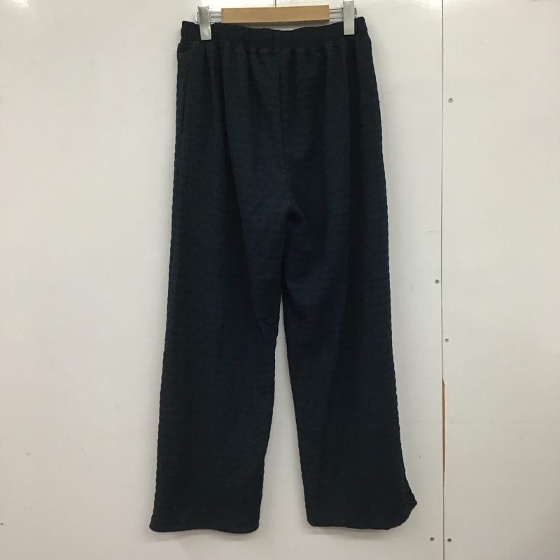 アメリカンホリック AMERICAN HOLIC パンツ ワークパンツ、ペインターパンツ ワイドパンツ カジュアルパンツ ワークパンツ L 総柄 紺 / ネイビー /  レディース USED 古着 中古 10146678
