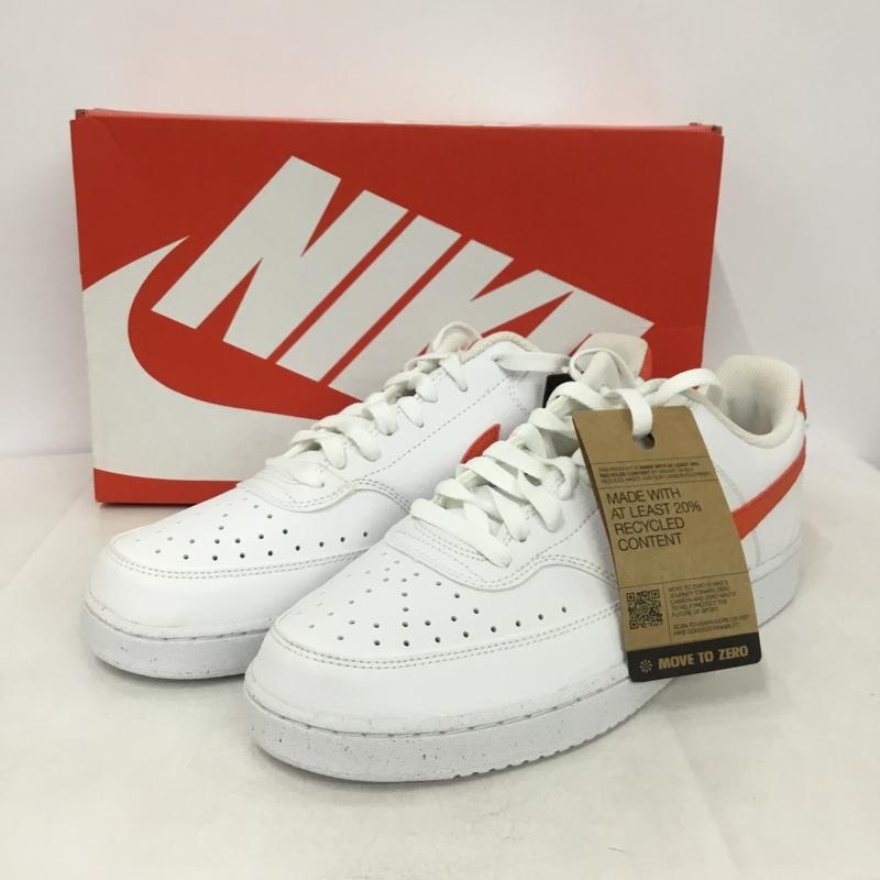 ナイキ NIKE スニーカー スニーカー DH2987 108 COURT VISION LOW NN 28cm 箱有 28.0cm ロゴ、文字 白 / ホワイト / X 橙 / オレンジ /  メンズ USED 古着 中古 10146013