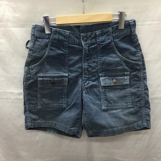 サンライトビリーバー SUNLIGHT BELIEVER パンツ ショートパンツ ショートパンツ ハーフパンツ カジュアルパンツ コーデュロイパンツ 30インチ 無地 紺 / ネイビー /  メンズ USED 古着 中古 10121636