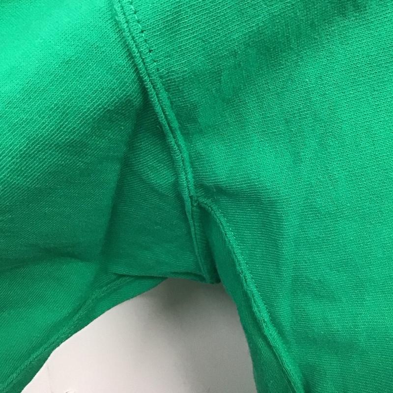 チャンピオン Champion トレーナー 長袖 cwsx403 スウェット クルーネックカットソー S ロゴ、文字 緑 / グリーン /  メンズ USED 古着 中古 10124659