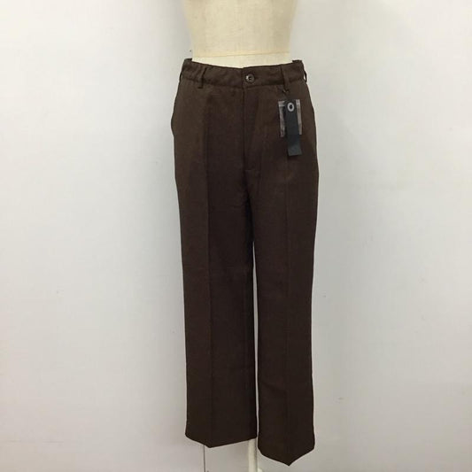 ジーナシス JEANASIS パンツ スラックス js050399mc M 無地 茶 / ブラウン /  レディース USED 古着 中古 10120302