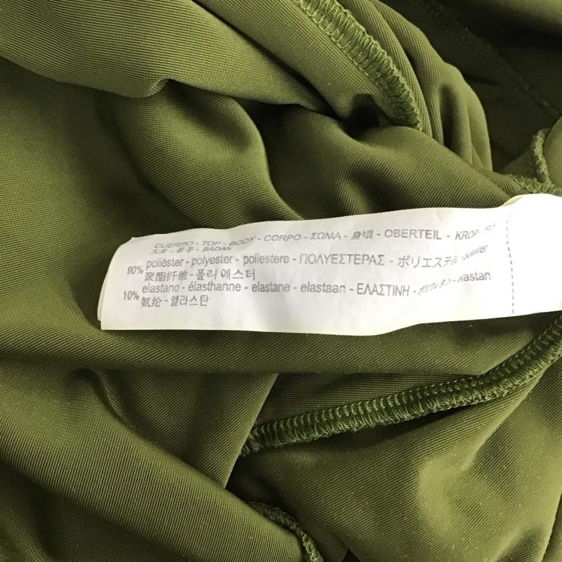 ザラ ZARA ワンピース ロングスカート S 無地 カーキ / カーキ /  レディース USED 古着 中古 10130369