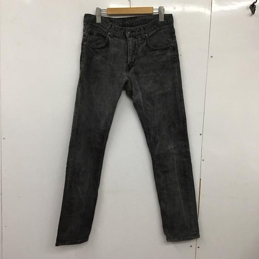 ヘルムートラング HELMUT LANG パンツ デニム、ジーンズ デニムパンツ スリムパンツ カジュアルパンツ ストレッチパンツ 29インチ 無地 黒 / ブラック /  メンズ USED 古着 中古 10138170