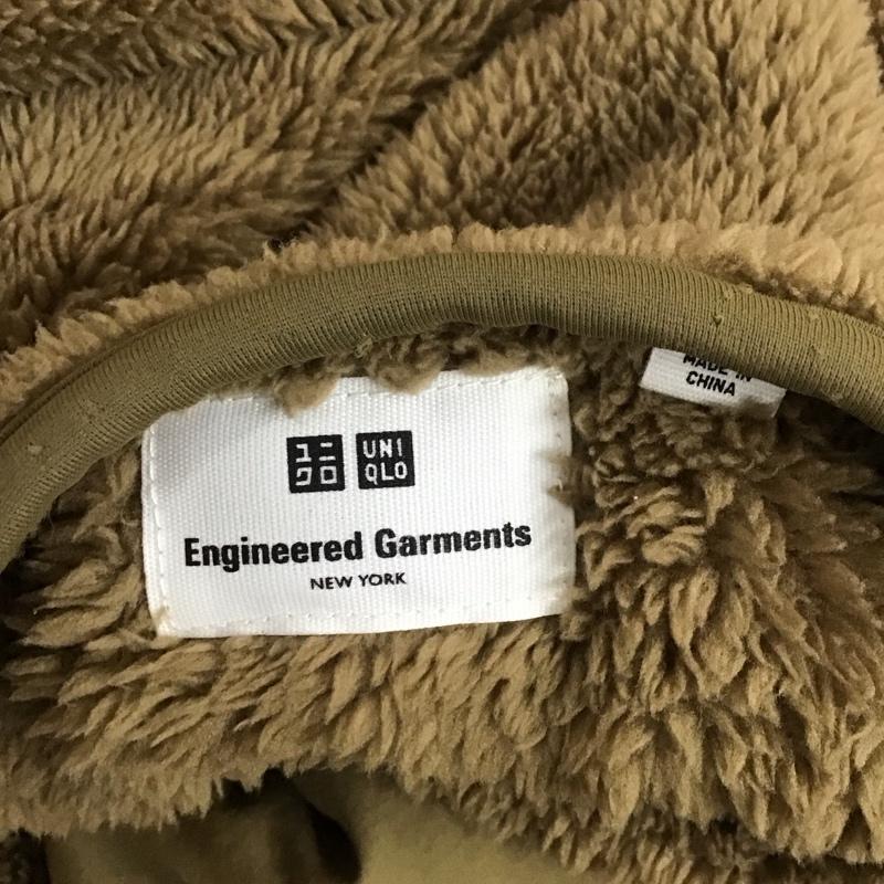 ユニクロ UNIQLO トレーナー 長袖 341-423111 Engineered Garments フリースプルオーバー M 無地 茶 / ブラウン /  メンズ USED 古着 中古 10124468