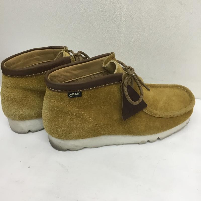 クラークス Clarks ブーツ ショートブーツ WallabeeBT GTX ワラビーブーツ ゴアテックス 25.5cm マスタード / マスタード /  メンズ USED 古着 中古 10107274