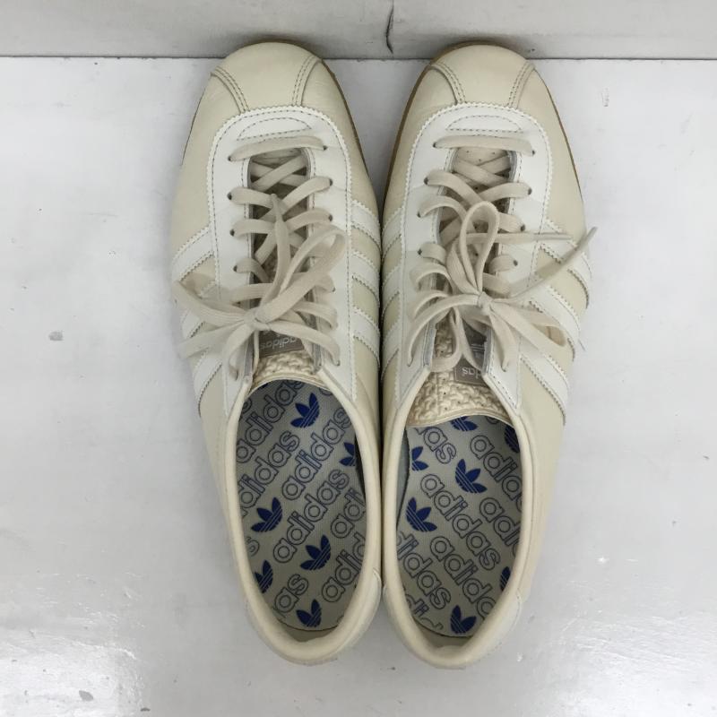 アディダス adidas スニーカー スニーカー IG6207 ロンドン 28.5cm ロゴ、文字 白 / ホワイト / X ベージュ / ベージュ /  メンズ USED 古着 中古 10129988