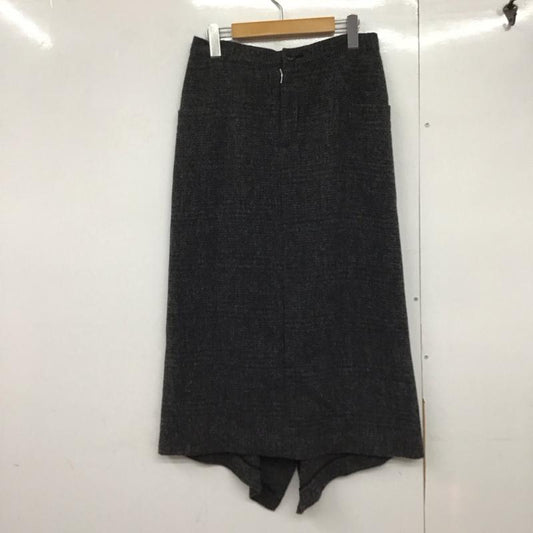 ヨウジヤマモト プリュス ノアール Yohji Yamamoto ＋Noir スカート ロングスカート ロングスカート フレアスカート カジュアルスカート 1 無地 灰 / グレー /  レディース USED 古着 中古 10143782