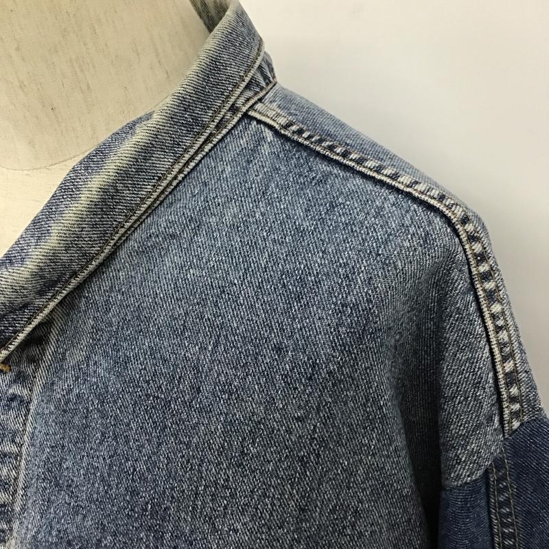 リーバイストラウスアンドコー Levi Strauss & co. ジャケット、上着 ジャケット、ブレザー Gジャン デニムジャケット アウター カジュアルジャケット リメイク 90s メキシコ製 XL 無地 インディゴ / インディゴ /  メンズ USED 古着 中古 10105620