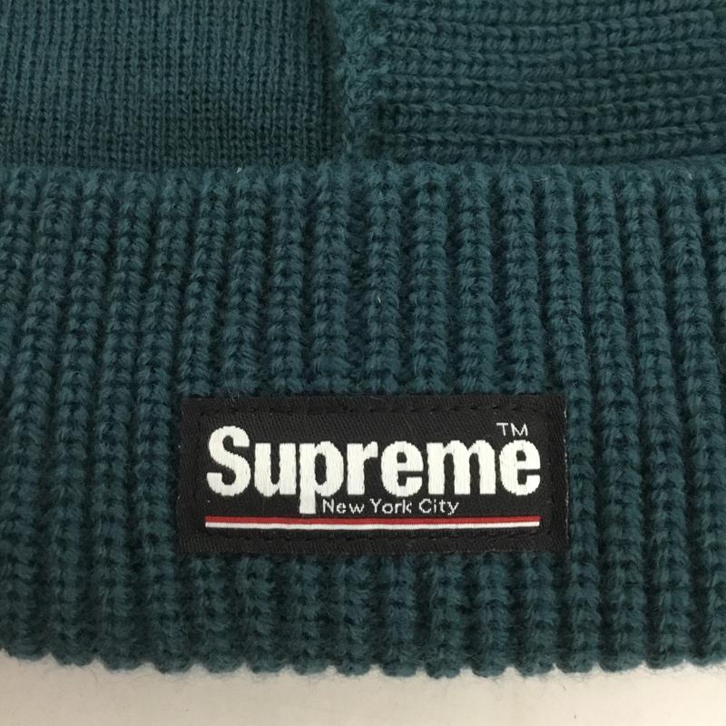 シュプリーム Supreme 帽子 ニット帽 Paneled Seam Beanie 20AW 20FW ロゴ、文字 緑 / グリーン /  メンズ USED 古着 中古 10124280