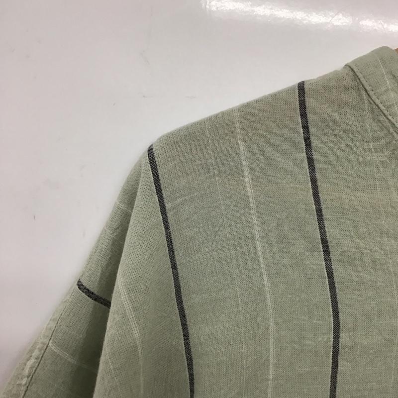 サマンサモスモスブルー Samansa Mos2 blue カットソー 半袖 FREE ストライプ マルチカラー / マルチカラー /  レディース USED 古着 中古 10133788