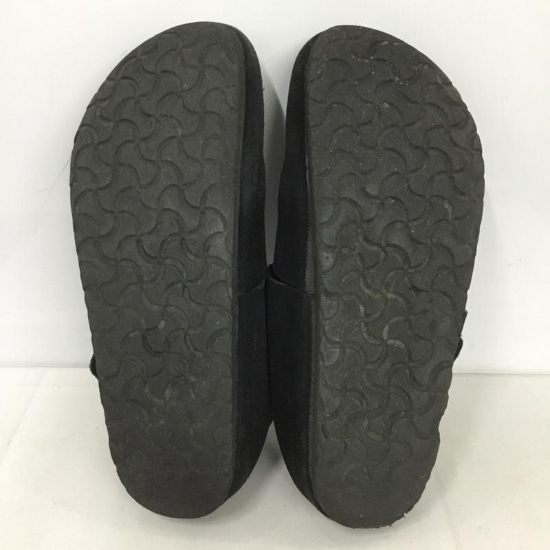 ビルケンシュトック BIRKENSTOCK カジュアルシューズ カジュアルシューズ LONDON 43 ロゴ、文字 黒 / ブラック /  メンズ USED 古着 中古 10142719