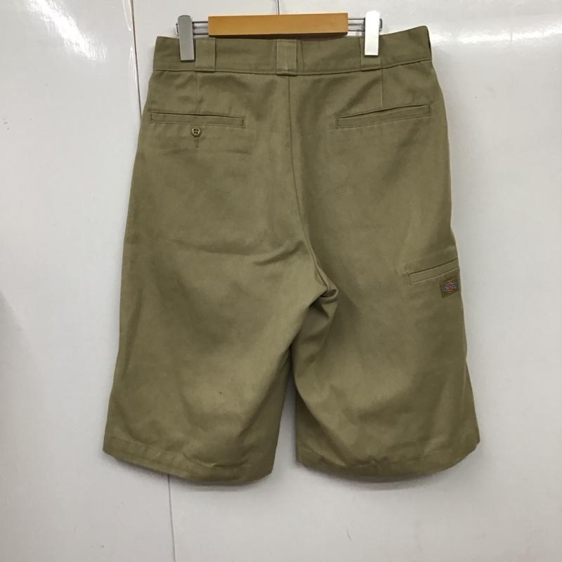 ディッキーズ Dickies パンツ ショートパンツ ショートパンツ ハーフパンツ カジュアルパンツ 31インチ 無地 ベージュ / ベージュ /  メンズ USED 古着 中古 10117336