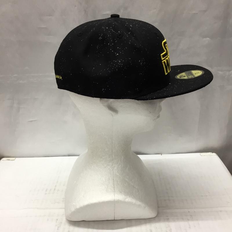 ニューエラ NEW ERA 帽子 キャップ STAR WARS 59FIFTY 57.7cm ロゴ、文字 紺 / ネイビー /  メンズ USED 古着 中古 10106696