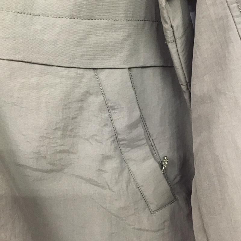 エディーバウアー Eddie Bauer ジャケット、上着 ジャケット、ブレザー ジップアップジャケット ナイロンジャケット アウター M 無地 カーキ / カーキ /  レディース USED 古着 中古 10142517