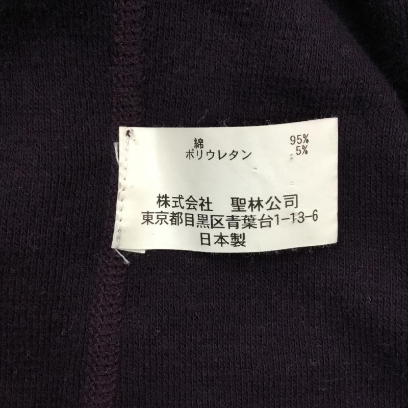 ハリウッドランチマーケット HOLLYWOOD RANCH MARKET カットソー 長袖 L 無地 紫 / パープル /  メンズ USED 古着 中古 10108865