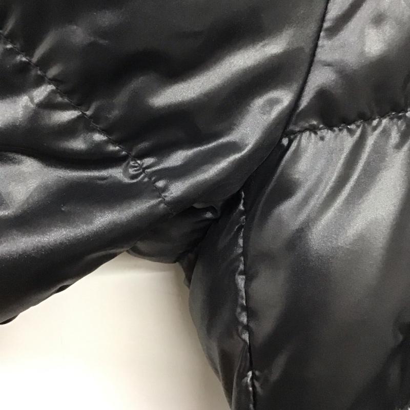 ユニクロ UNIQLO コート ダウンコート L 無地 黒 / ブラック /  レディース USED 古着 中古 10140427