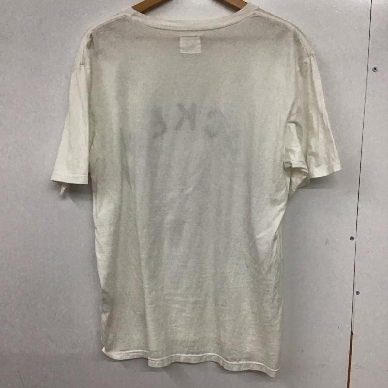 ギルティーパーティーズ GUILTYPARTIES Tシャツ 半袖 半袖カットソー プリントTシャツ クルーネックカットソー L ロゴ、文字 白 / ホワイト /  メンズ USED 古着 中古 10135721