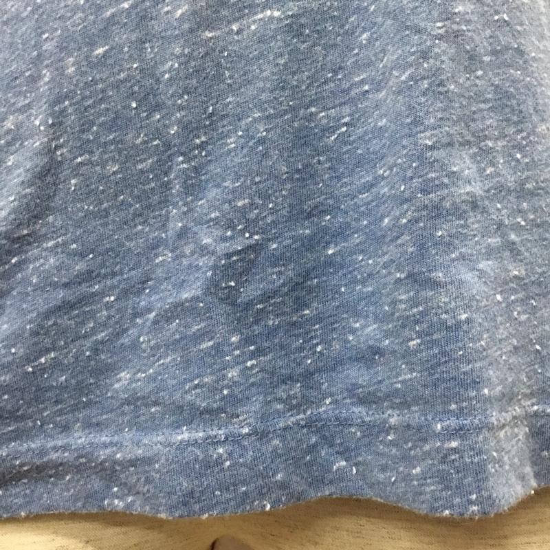 ディーゼル DIESEL Tシャツ 半袖 半袖カットソー プリントTシャツ クルーネックカットソー XS ロゴ、文字 青 / ブルー /  メンズ USED 古着 中古 10114600