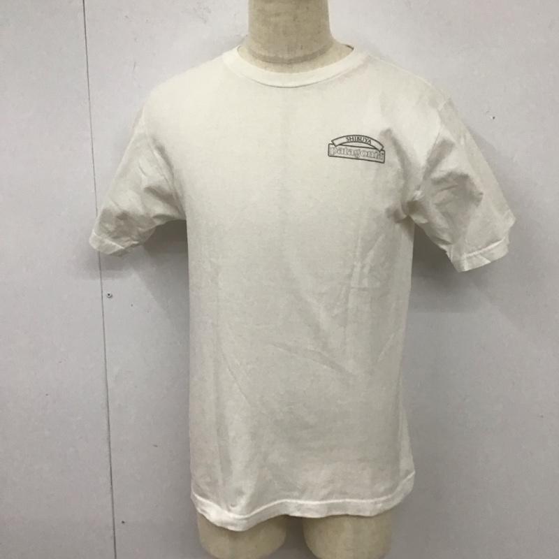 パタゴニア patagonia Tシャツ 半袖 渋谷 S ロゴ、文字 X プリント 白 / ホワイト /  メンズ USED 古着 中古 10112015
