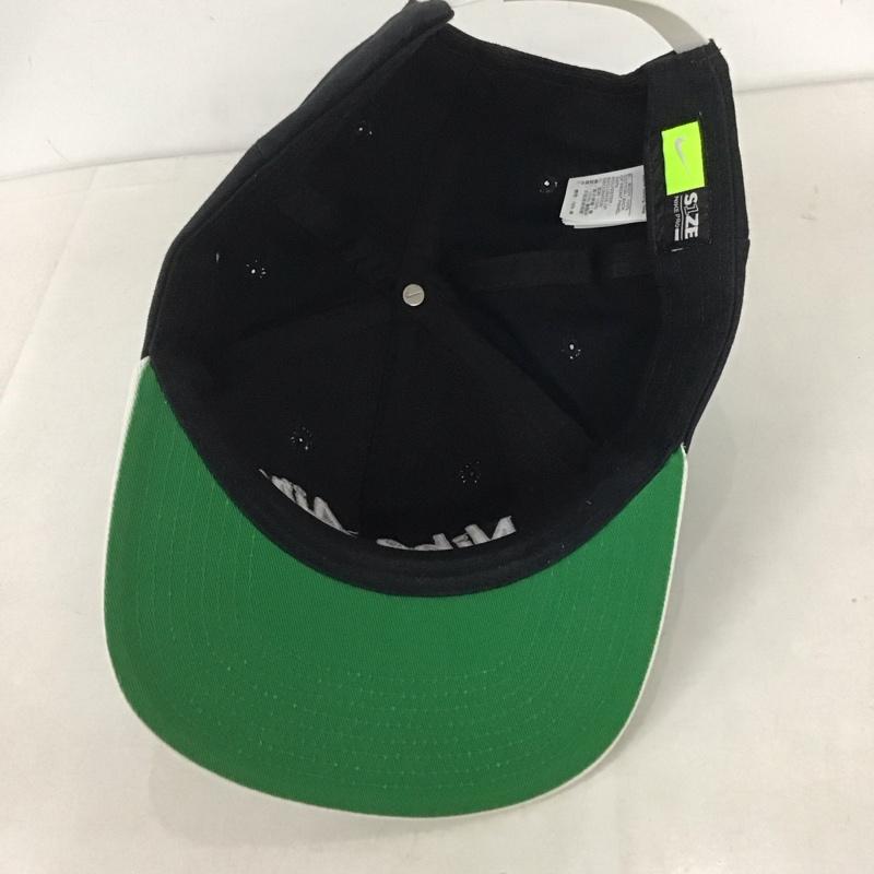 ナイキ NIKE 帽子 キャップ CI3315-010 AIR PRO ロゴ、文字 黒 / ブラック / X 白 / ホワイト /  メンズ USED 古着 中古 10146085
