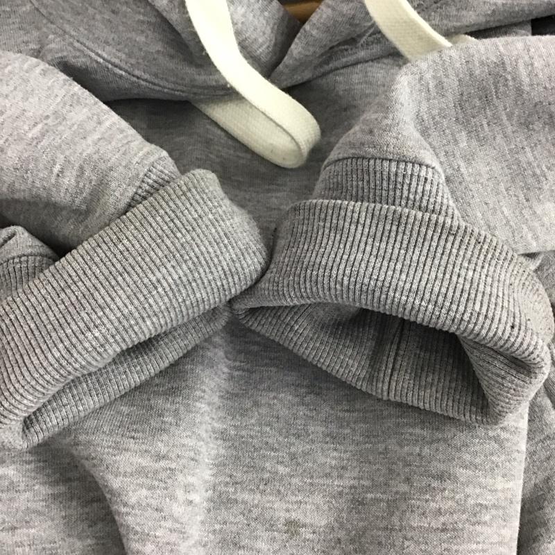 ザノースフェイス THE NORTH FACE パーカー 長袖 nt62002a パーカー プルオーバーパーカー L ロゴ、文字 灰 / グレー /  メンズ USED 古着 中古 10144224