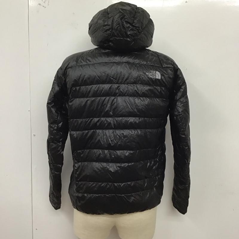 ザノースフェイス THE NORTH FACE ジャケット、上着 ジャンパー、ブルゾン nd18971 ライトヒートフーディー ジップアップジャケット アウター S ロゴ、文字 黒 / ブラック /  メンズ USED 古着 中古 10124830