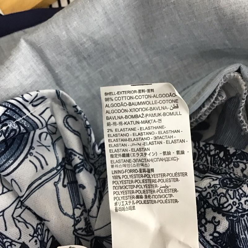 デシグアル Desigual ワンピース ひざ丈スカート M41V2065 ノースリーブ 38 総柄 マルチカラー / マルチカラー /  レディース USED 古着 中古 10131096