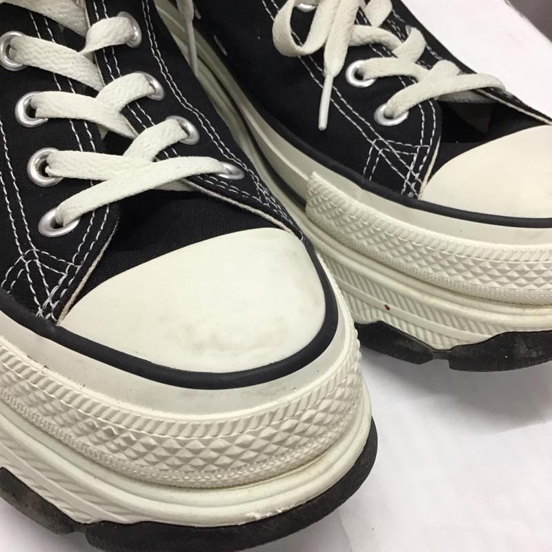 コンバース CONVERSE スニーカー スニーカー 1SD477 OX ALL STAR 100 TREKWAVE 29cm 29.0cm ロゴ、文字 黒 / ブラック / X 白 / ホワイト /  メンズ USED 古着 中古 10114532