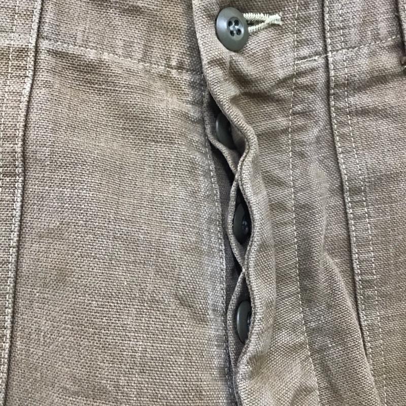 テンダーロイン TENDERLOIN パンツ ワークパンツ、ペインターパンツ ワークパンツ ワイドパンツ カジュアルパンツ S 無地 茶 / ブラウン /  メンズ USED 古着 中古 10116574